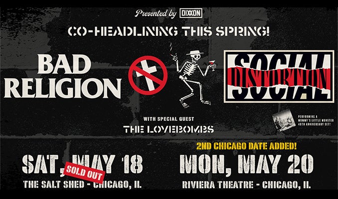 More Info for Bad Religion and Social Distortion