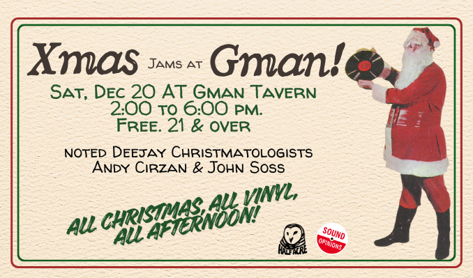 More Info for Xmas Jams at the Gman