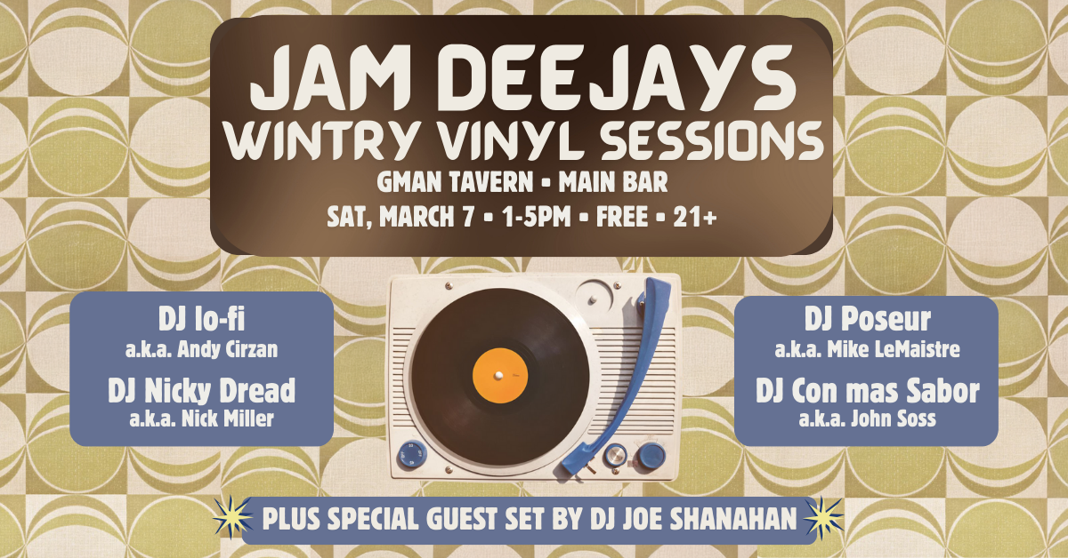 Jam Deejays Wintry Vinyl Sessions