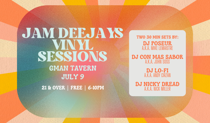 More Info for Jam Deejays Vinyl Sessions 